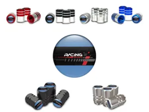 Tire Valve Caps for Trucks Force Style